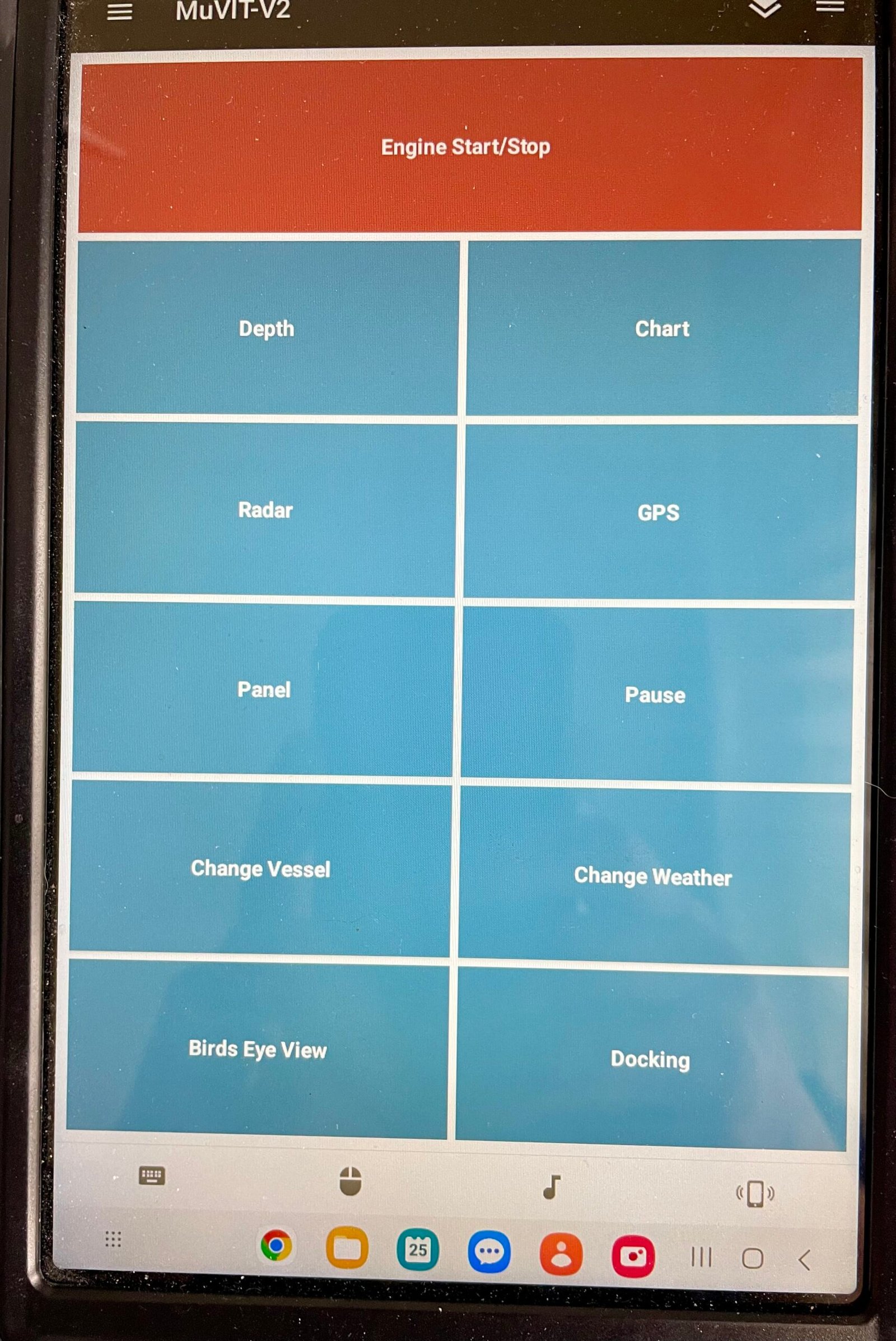 Screen shot of Tablet V2